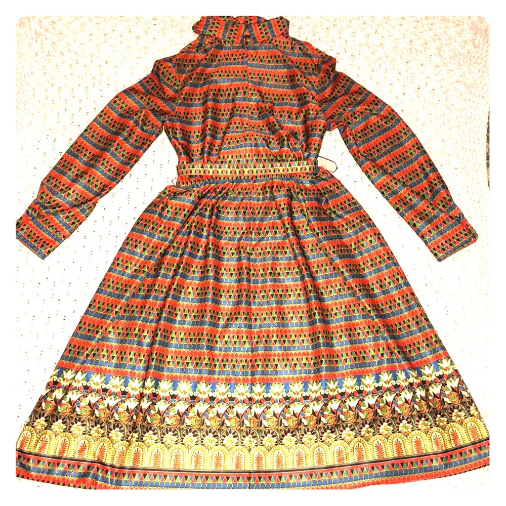 Vintage 1960’s English Lady Dress w/ matching belt